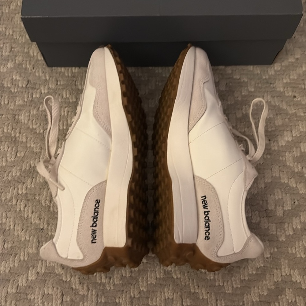 New Balance Women's Sneakers - Black, White, Beige - Picture 3 of 4